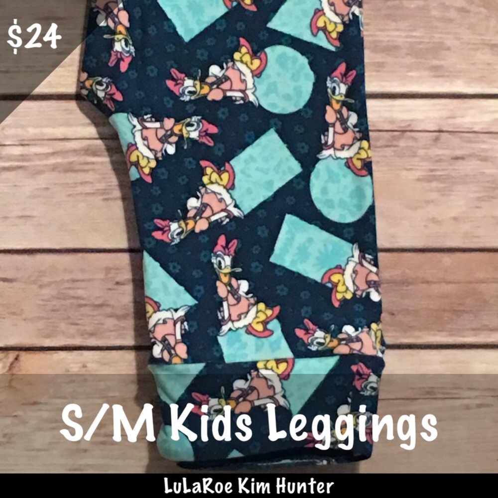 LuLaRoe Disney Collection kids leggings